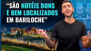 ☑️ Hotéis bons baratos e bem localizados em Bariloche Como economizar muito na hospedagem [upl. by Airetnahs]