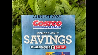 COSTCO AD🌳AUGUST 2024🌴COUPON BOOK FLIP THROUGH🌻 [upl. by Colton872]