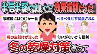 【有益】本当に効果のあった冬の乾燥対策アイテム（手・肌・喉・唇の乾燥）教えて【ガルちゃん】 [upl. by Sherri]