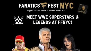 WWE FAN PUTS FANATICS FEST NYC 🗽 ON BLAST 📯  fanaticsfest codyrhodes wwe fanaticsfestnyc [upl. by Lienet]