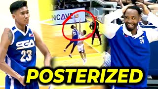 POSTER DUNK ni Rhenz Abando sa Australiano nagulat ang commentator [upl. by Sarid]