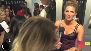 Stana Katic funny moments [upl. by Ardnuahs]