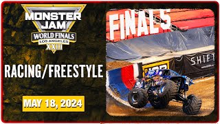 LIVE Monster Jam World Finals XXIII RacingFreestyle  May 18 2024  World Finals 2024 [upl. by Ecnatsnoc251]