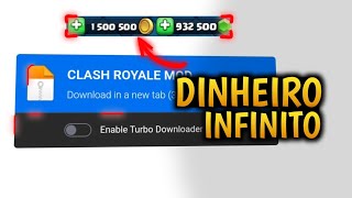 CLASH ROYALE MOD APK DINHEIRO INFINITO ATUALIZADO [upl. by Syramad]