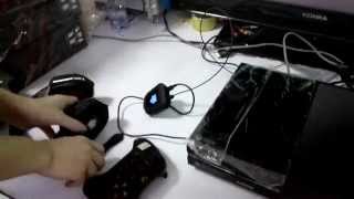 24G Wireless Professional Stereo Gaming Headset connected with Xbox 1 [upl. by Demodena]