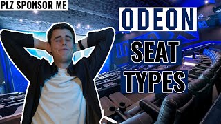 Odeon Seats Whats the difference  Paying more with Odeon my limitless [upl. by Brocky]