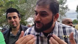 Adnan Rashid with Atheist  PART 1 SPEAKERS CORNER  4916 [upl. by Eilatam]