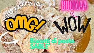 Questi biscotti di pasta sable’ li mangerete in un batter d’occhio [upl. by Leunamesoj615]