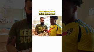 Ishowspeed tried kebab 🥙 dudes meal in 🇸🇪 Sweden ishowspeed ishowspeedshorts [upl. by Velda]