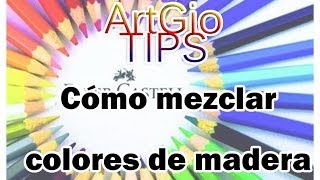 Cómo mezclar y pulir colores de madera ArtGio TIPS [upl. by Onyx]