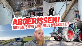 Hier entsteht die neue Hauptzentrale meiner Werkstatt  FarmVLOG1035 [upl. by Gleda583]