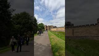 Alnwick Castle  Northumberland  Harry Potter film location  Hogwarts [upl. by Ztirf]