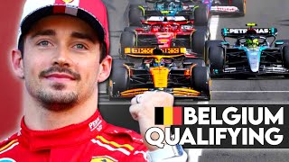 Belgium Grand Prix Qualifying  F1 2024 LIVE [upl. by Coplin170]