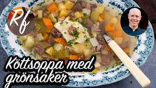 Köttsoppa med grönsaker [upl. by Sabir975]