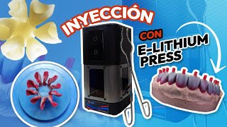 DETALLES QUE DEBES CONOCER ANTES DE INYECTAR DISILICATO DE LITIO CON LA INYECTORA ELITHIUM PRESS [upl. by Merrilee]