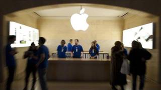 Apple Shares Breaks 500 For First Time [upl. by Niloc518]