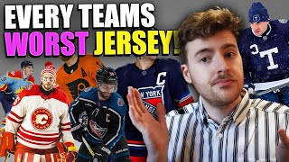 Every NHL Teams WORST Adidas Jersey [upl. by Corkhill]