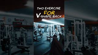 V SHAPE BACK exercises Follow for more 🫂 back backexercise gymexercises gymworkout [upl. by Ilrac]