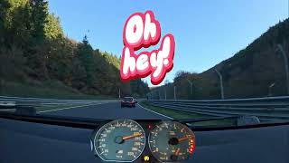 E46 M3 FULL SEND with GT3 RS amp fast Team Schirmer M2 nürburgring nordschleife touristenfahrten [upl. by Ylliw648]