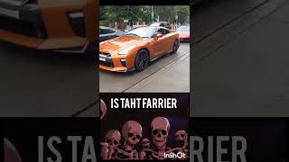 Mean GTR R35 CAR farrier f8 car mean LIKE SHARE SUBSCRIBE ARHAAN CAR SHORT [upl. by Mayworm]