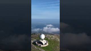 Observatoire de la Cote Dazur shorts frenchriviera dronevideo drone france landscape [upl. by Kubiak]