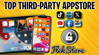 Best ThirdParty Apps for iPhone amp iPad 2024  FlekStore Installation [upl. by Nos]