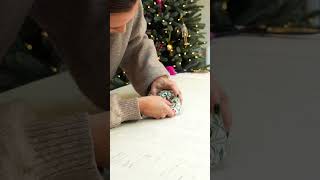 How to wrap a bottle bottle christmas giftideas [upl. by Macario317]