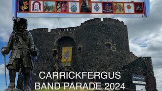 CARRICKFERGUS 12TH JULY 2024 BAND PARADEphotography craigyhill bands parade northern ireland [upl. by Sukramed]