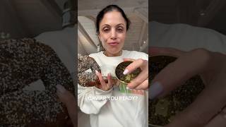 CaviARE You Ready caviar bagel snack foodie [upl. by Strickler]