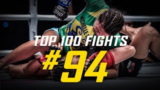 Angela Lee vs Michelle Nicolini  ONE Championship’s Top 100 Fights  94 [upl. by Cindee554]