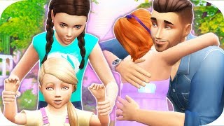 SINGLE MOM LIFE  THE SIMS 4  PART 39 – DADDYS HOUSE FOR THE WEEKEND🏡 [upl. by Bartholomew]