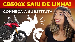 ADEUS CB500X CONHEÇA A HONDA NX500 SUBSTITUTA DA CB 500X NX500 MOTOR PAINEL E MAIS  LANÇAMENTO [upl. by Fedirko]