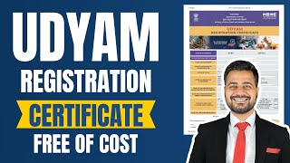 Udyam registration  Udyam aadhar registration kaise kare  msme registration online  msme kya hai [upl. by Scotney]