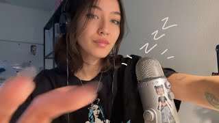 ASMR ☆ COZY TRIGGERS mic scratching rambles mouth sounds [upl. by Childs]