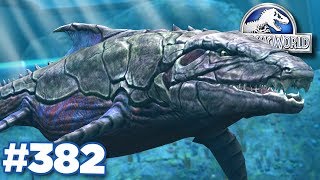 NEW GIANT DUNKLEOSAURUS  Jurassic World  The Game  Ep382 HD [upl. by Cruz786]