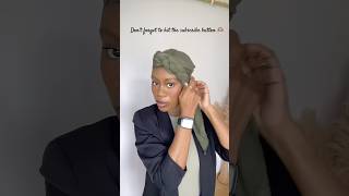 Office Turban style turbantutorial [upl. by Nittirb]