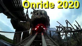 Heide Park Colossos 2020 ONRIDE POV Erste Reihe  1st row Onride Heidepark 2020 Colossos Coaster [upl. by Esylle]