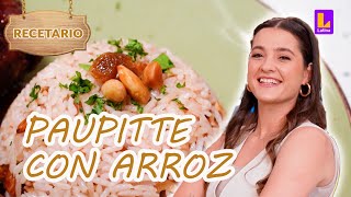 Aprende a preparar paupitte con arroz 🤩  EGCF El Recetario 📚👨‍🍳 [upl. by Cristionna]