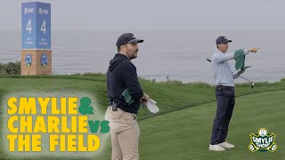 Smylie amp Charlie vs The Field ATampT Pebble Beach ProAm Part 1 [upl. by Tilla871]