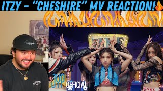 ITZY  “Cheshire” MV Reaction [upl. by Osnofledi]