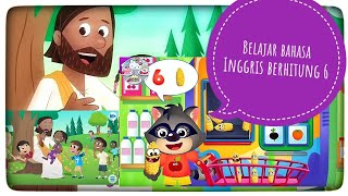 Belajar bahasa Inggris untuk anak anak berhitung 1 sampai 6 [upl. by Eesdnil347]