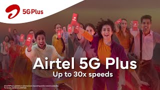 Airtel 5G Plus Superfast speeds now on the go [upl. by Arze]