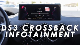 DS3 Crossback  Focus Sistema Infotainment ENG SUBS [upl. by Nigle]