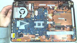 Toshiba Satellite L670 Disassembly  FAN Cleaning [upl. by Onidranreb]