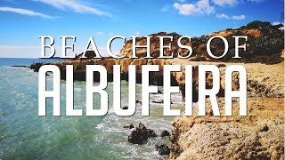 Albufeira Beaches amp Coves Portugal [upl. by Ramedlaw187]