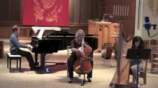 Saint Saëns Le Cygne The Swan  cello amp harp [upl. by Haidedej]