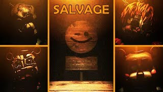 FNAF 6  All Salvage Minigames No Damage [upl. by Toblat]