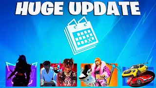 NEW Fortnite Remix HUGE Update v3210 What to Expect FREE Skins Juice WRLD Collabs CH6 Pack [upl. by Anileva]