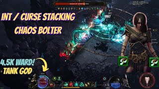 Last Epoch  OVERPOWERED WARLOCK  INT  Curse Stacking Chaos Bolter  Exploring The Endgame [upl. by Bough]