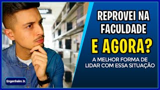 REPROVEI NA FACULDADE O QUE FAÇO  PEGUEI DP na ENGENHARIA e agora [upl. by Nhtanhoj405]